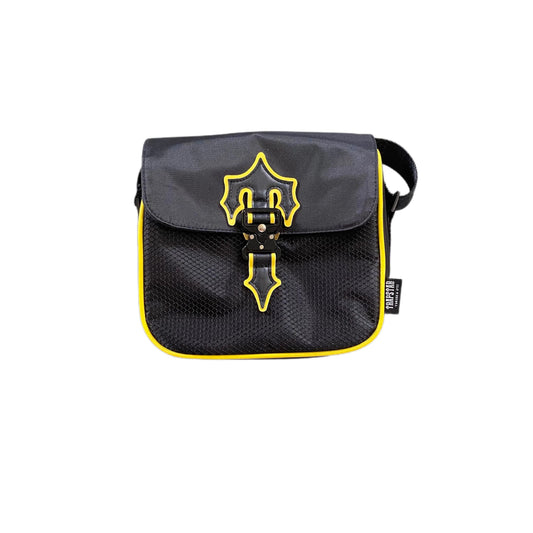 Premium Trapstar Yellow Black Crossbody Bag for Everyday Style and Utility